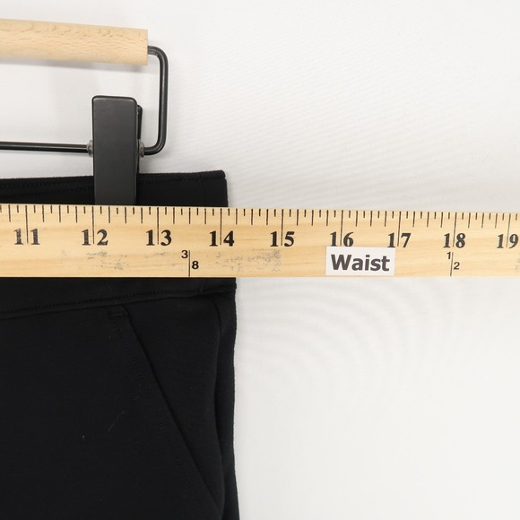 Spanx Kick Flare Ponte Pants Womens M Tall Black Pull On Stretch High Rise - Picture 4 of 12